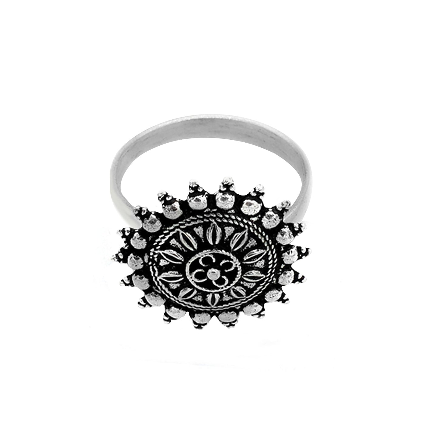 Nitya Silver Ring - Teejh
