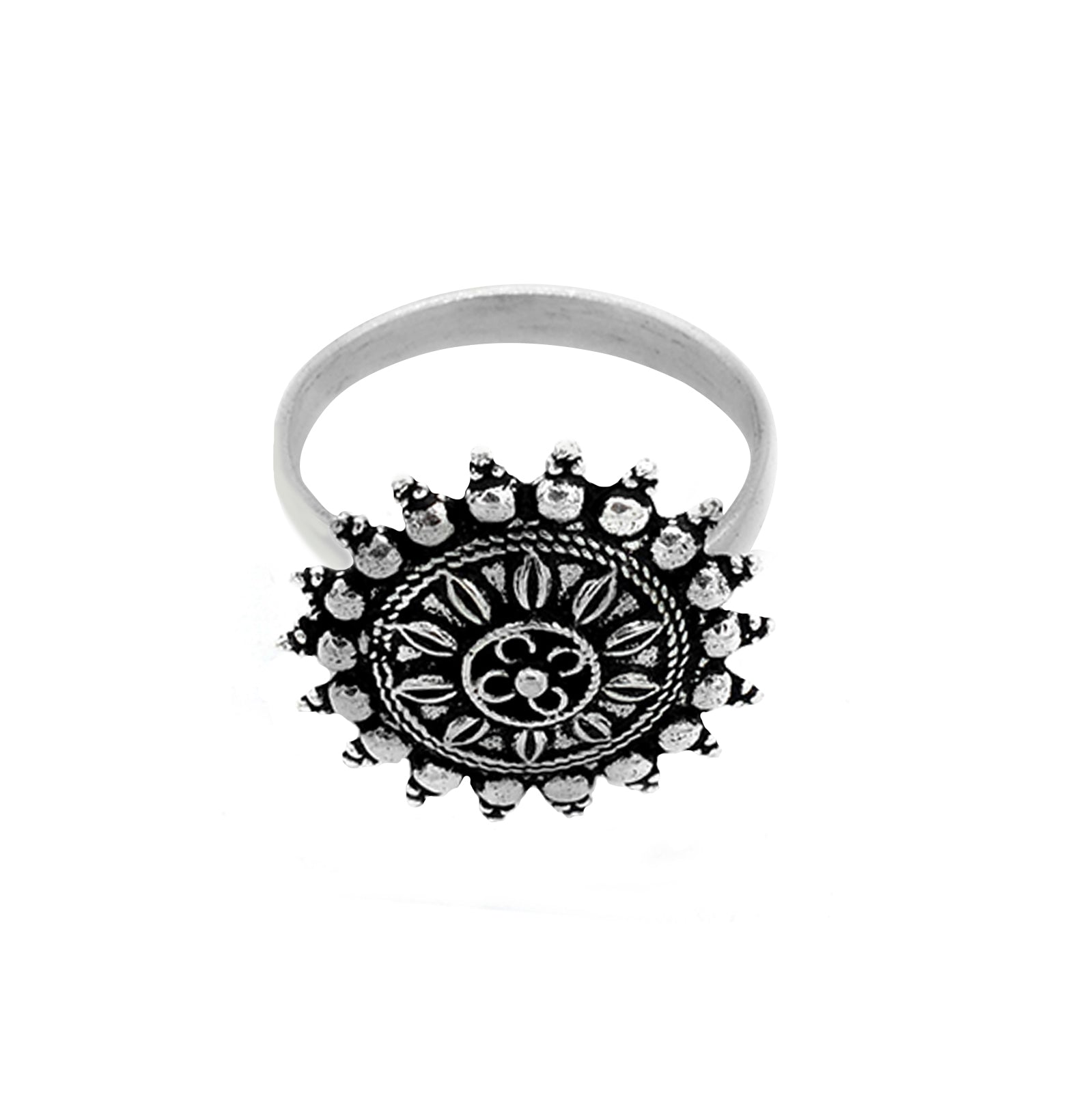 Nitya Silver Ring - Teejh