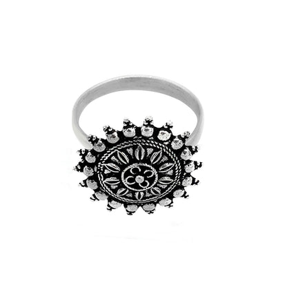 Nitya Silver Ring - Teejh