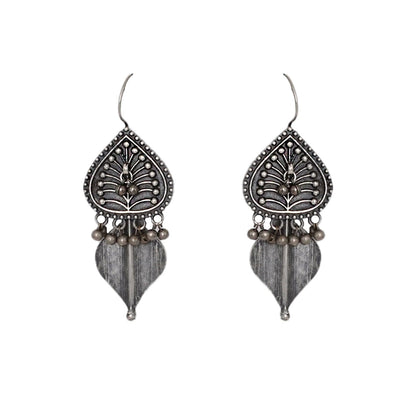 Teejh Rabhya Silver Oxidised Earrings