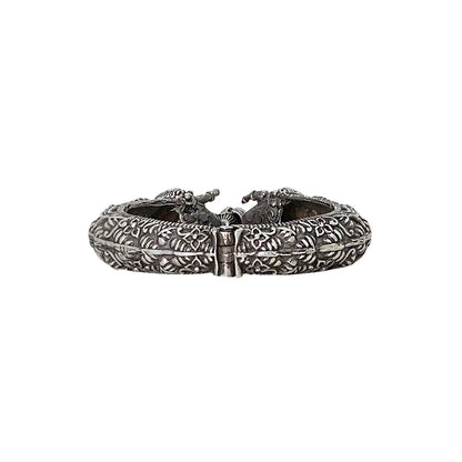 Teejh Meher Silver Oxidised Bangle