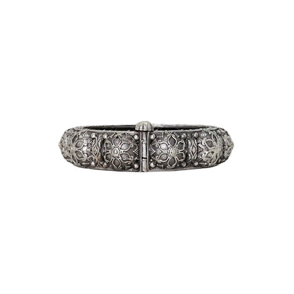 Teejh Dayita Silver Oxidised Bangle