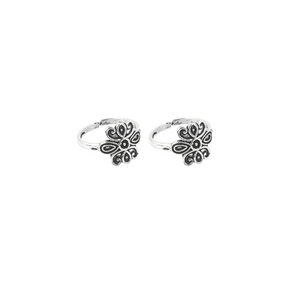 Teejh Swarali Set of Anklet and 3 Toe Rings