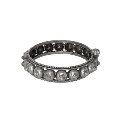 Teejh Sharmila Silver Oxidised Bangle