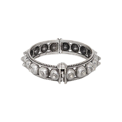 Teejh Sharmila Silver Oxidised Bangle