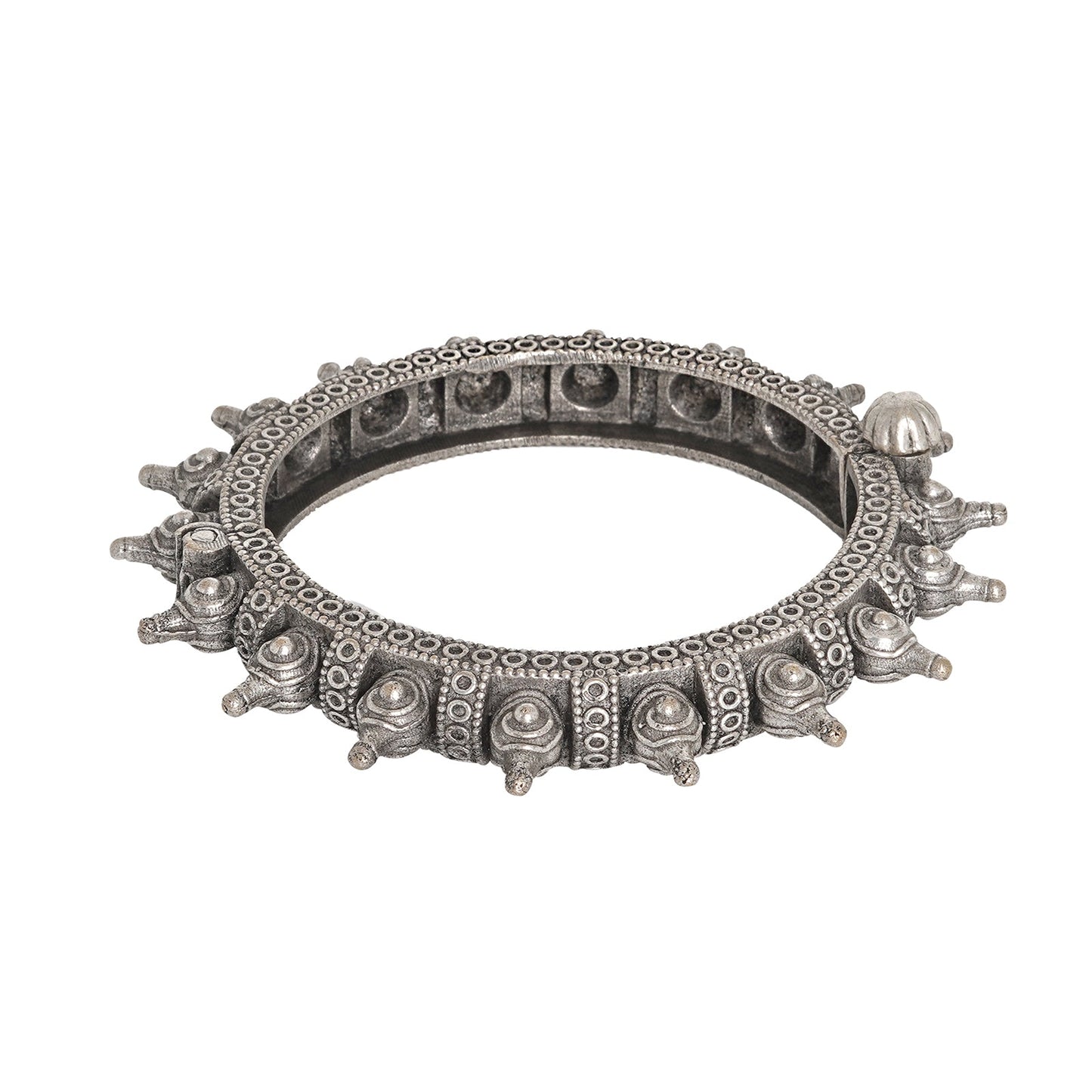 Teejh Reja Silver Oxidised Bangles