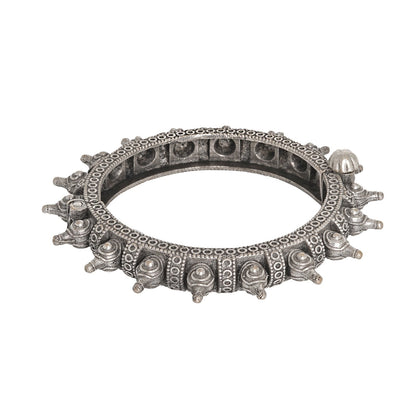 Teejh Reja Silver Oxidised Bangles