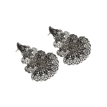 Teejh Anandita Silver Oxidised Earrings