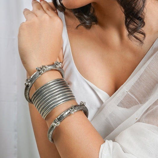 Teejh Vrushti Stacked Bracelet Set