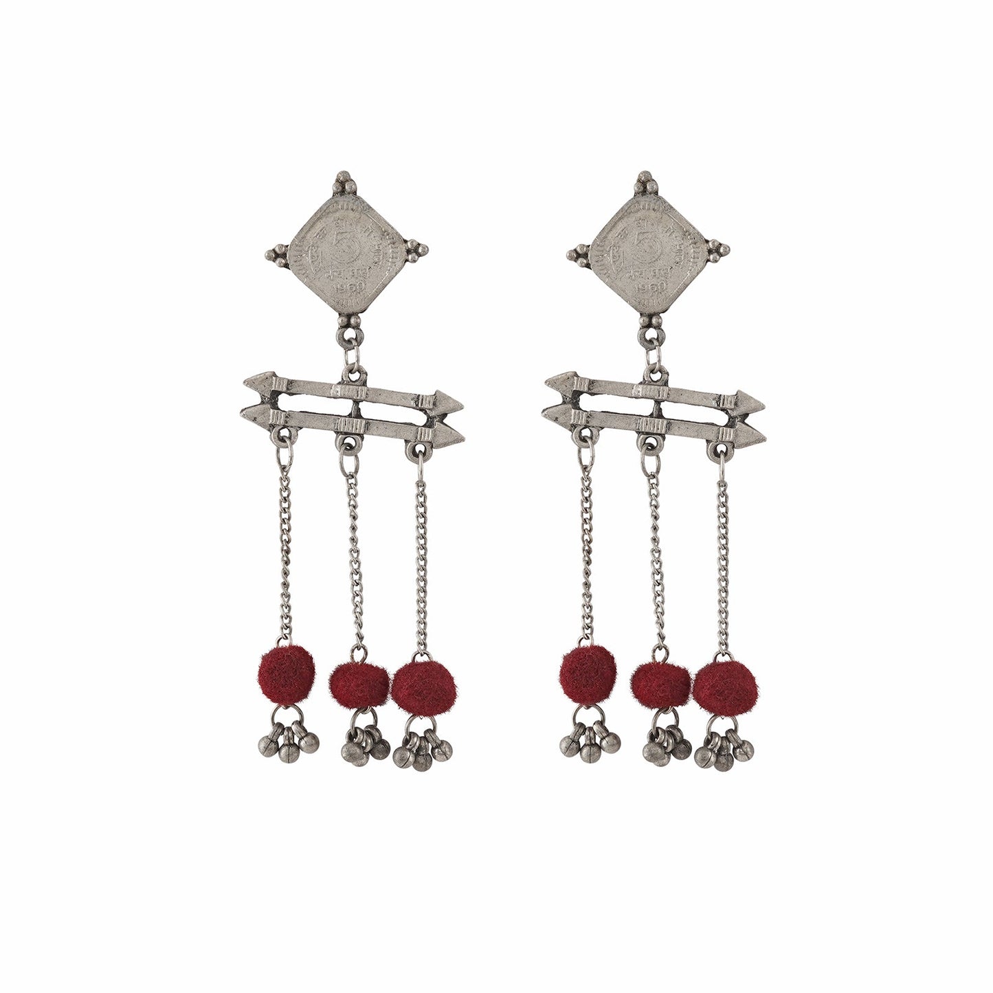 Teejh Kushanika Coin Earring
