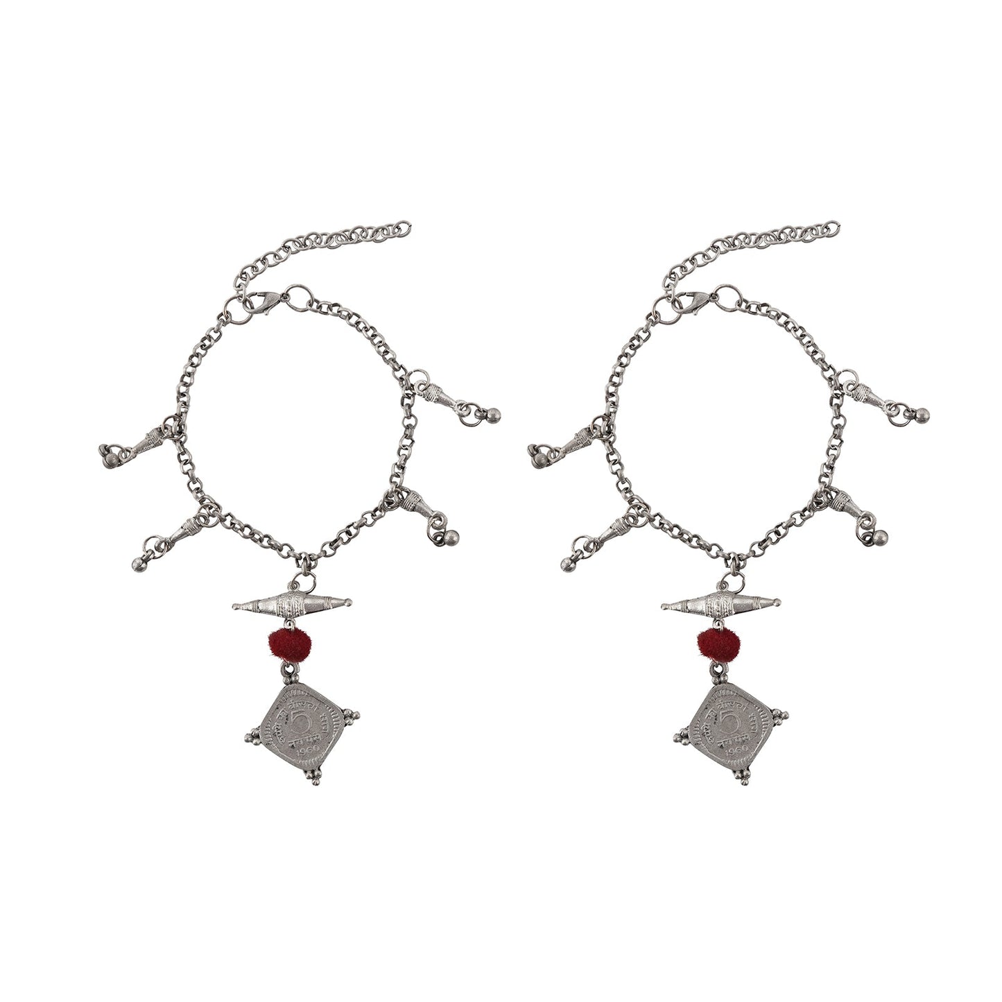 Teejh Gajapati Coin Anklet