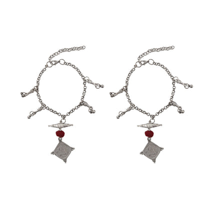 Teejh Gajapati Coin Anklet