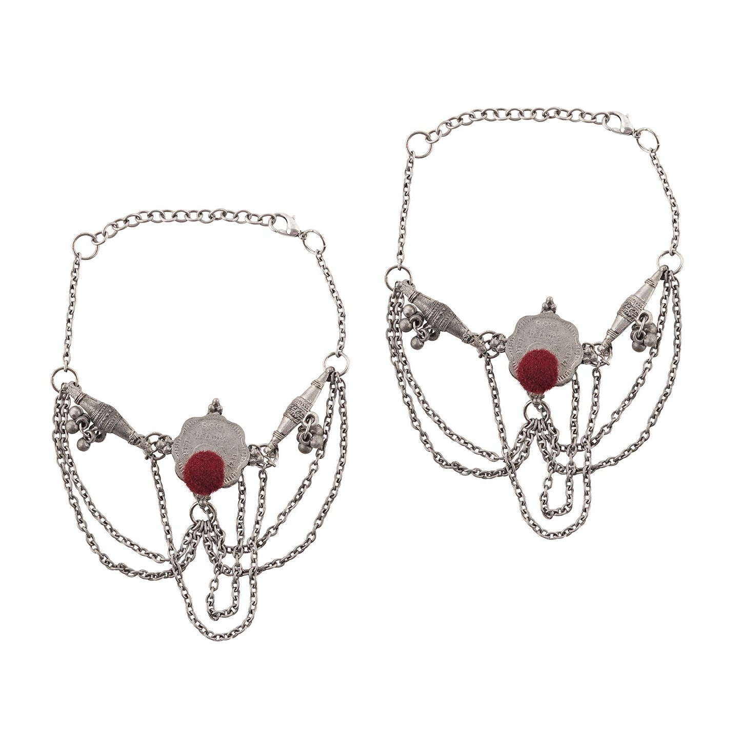 Teejh Pashana Coin Anklet