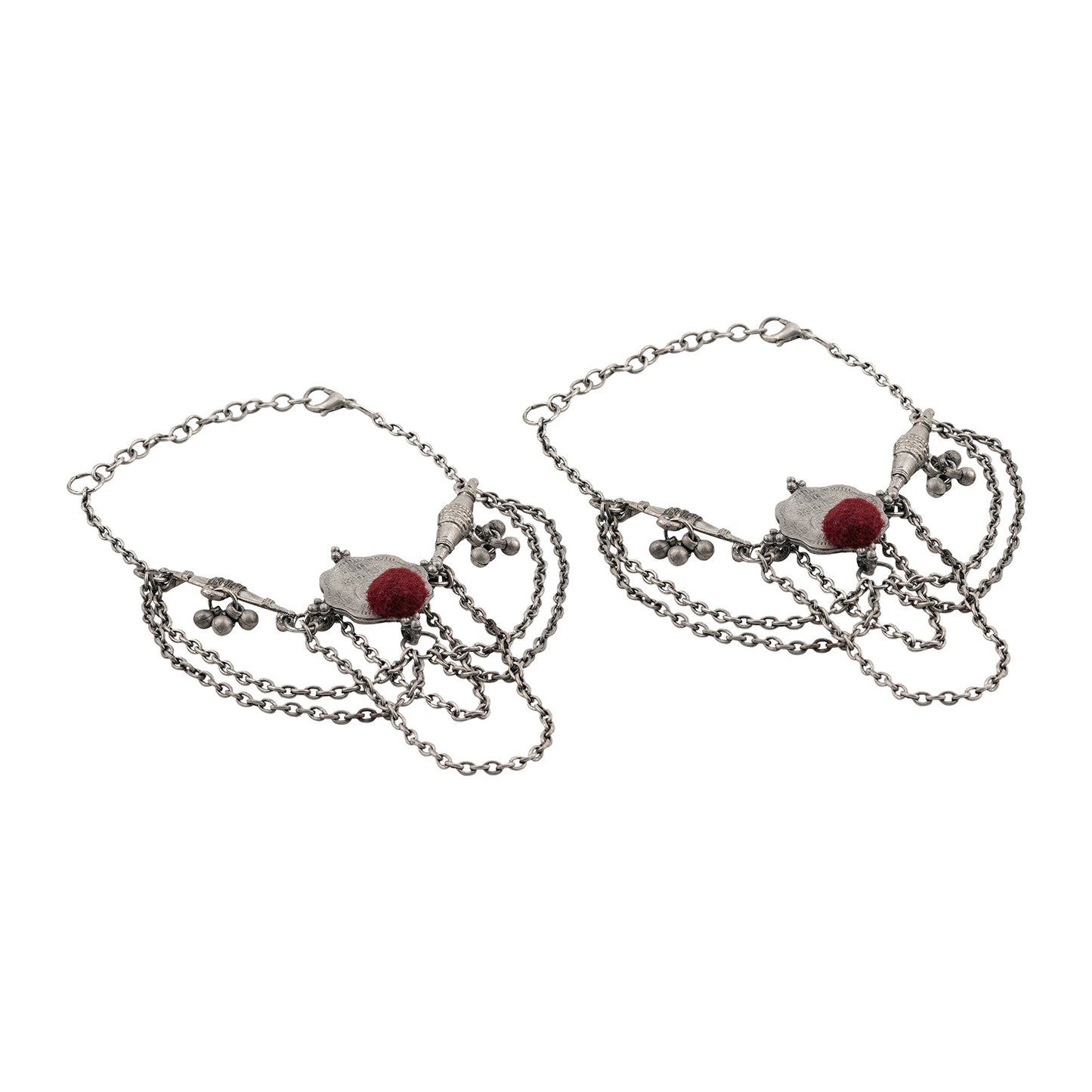 Teejh Pashana Coin Anklet