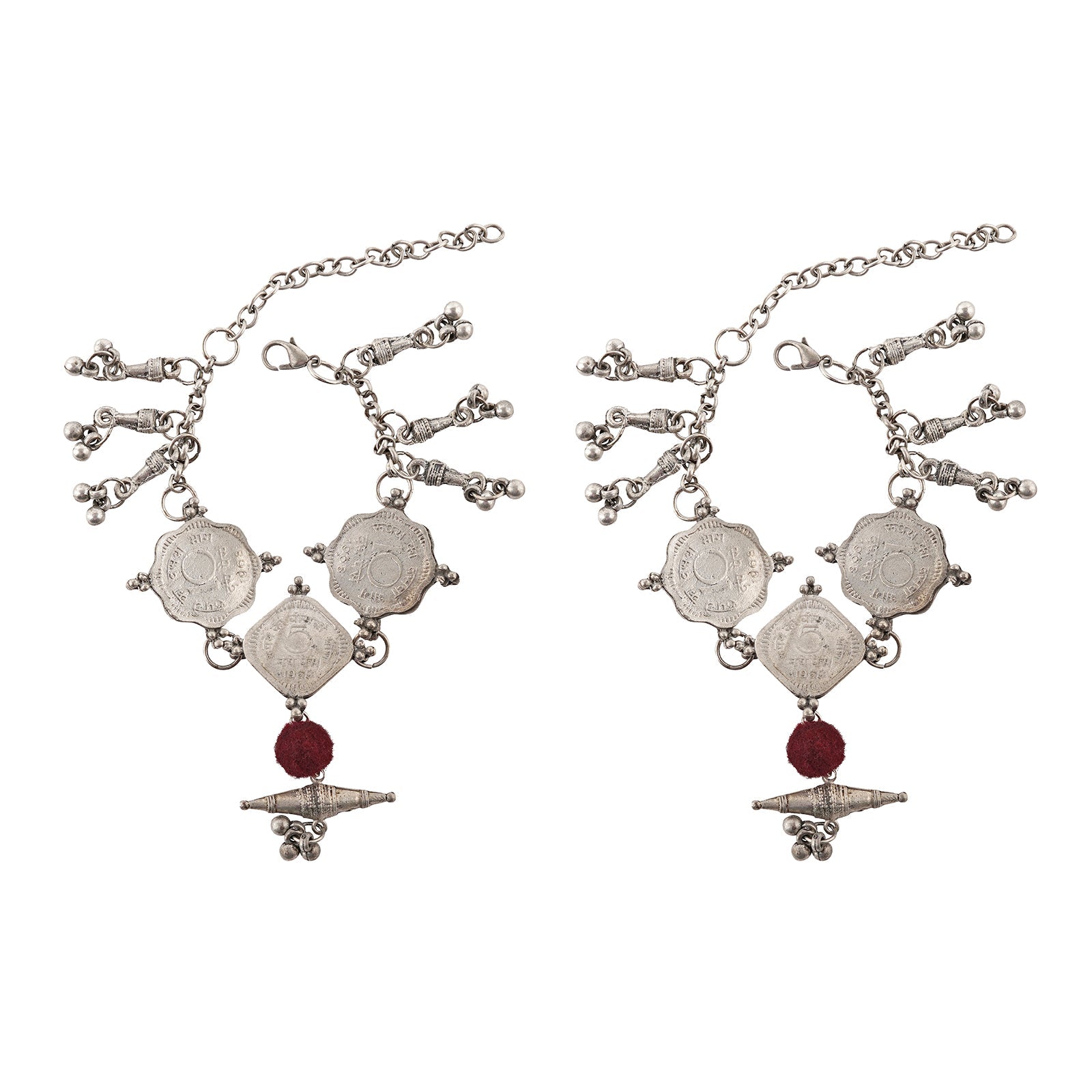 Teejh Satamana Coin Anklet