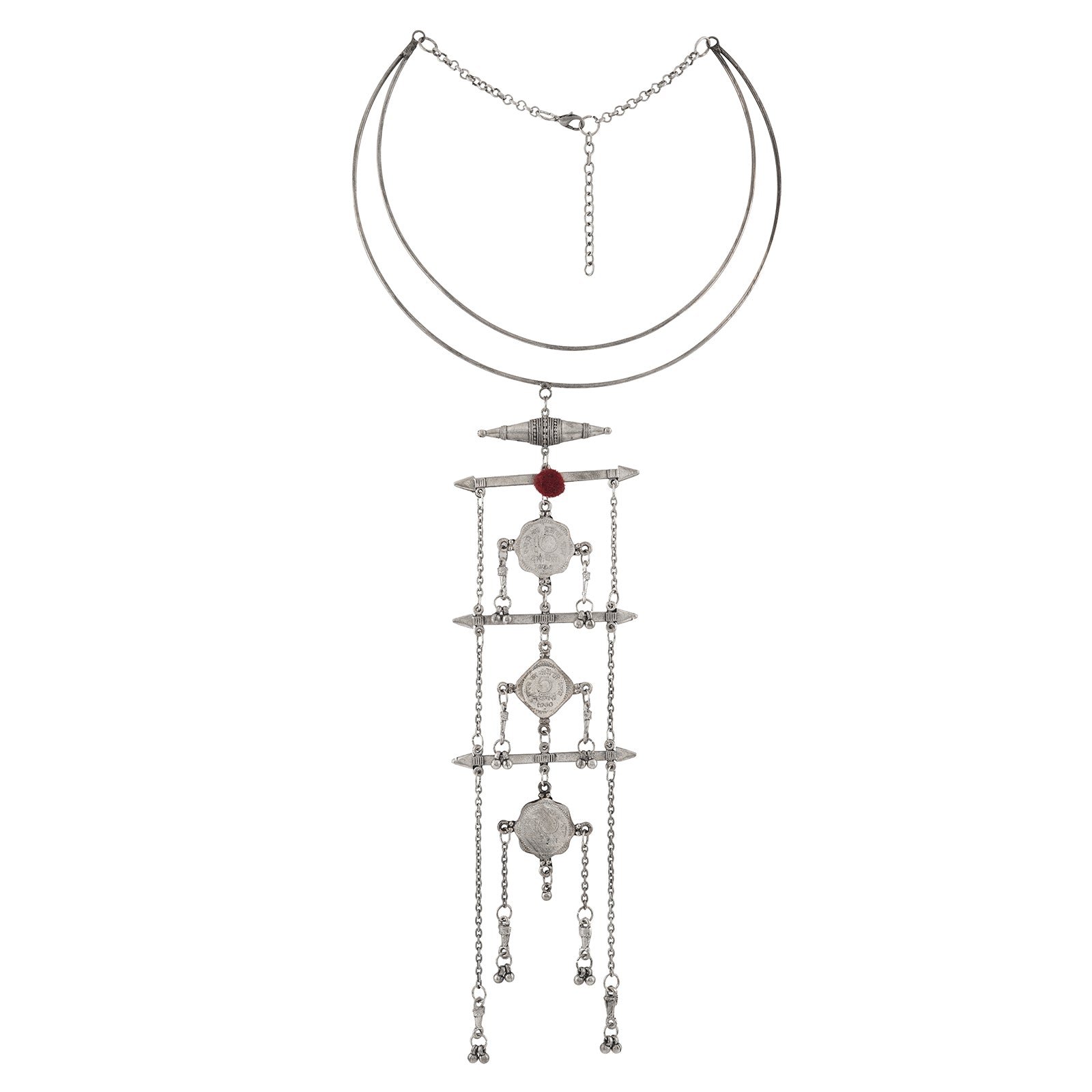 Teejh Simha Coin Necklace