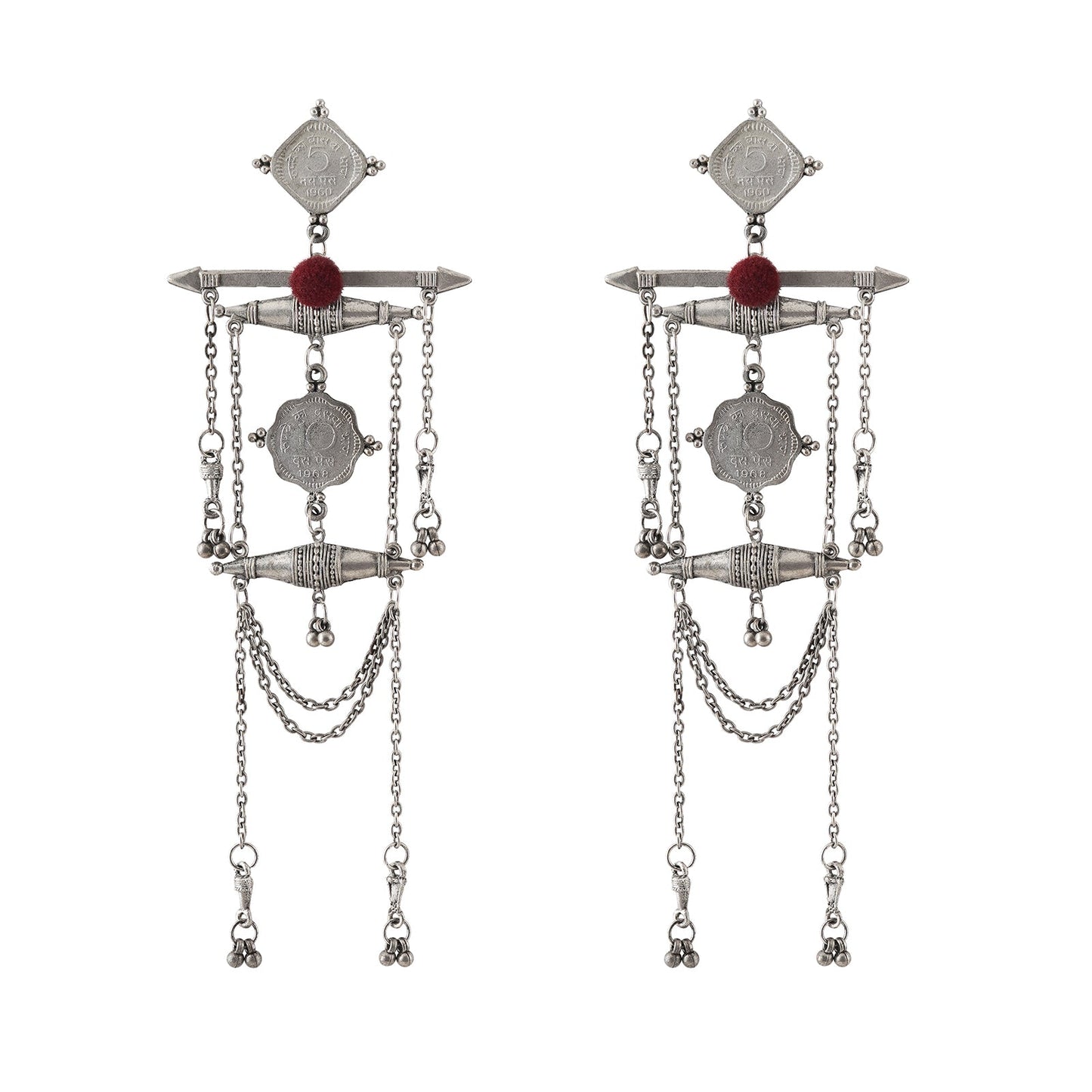 Teejh Dehaliya Coin Earrings