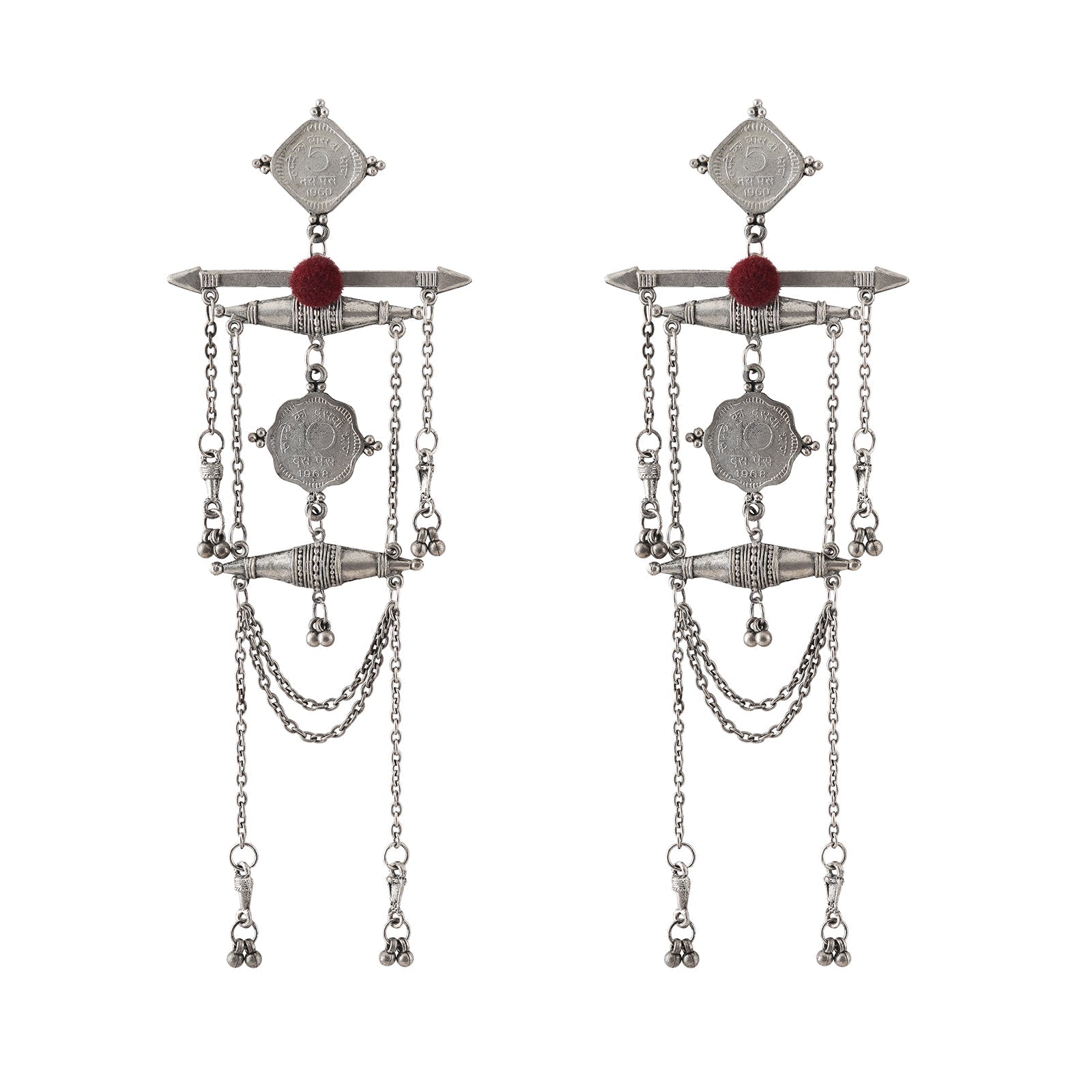 Teejh Dehaliya Coin Earrings