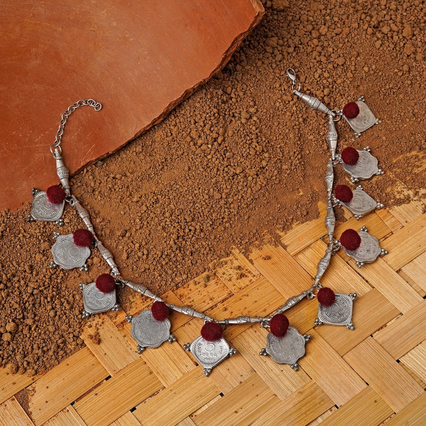 Teejh Kumbha Coin Necklace
