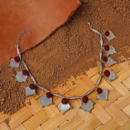 Teejh Kumbha Coin Necklace