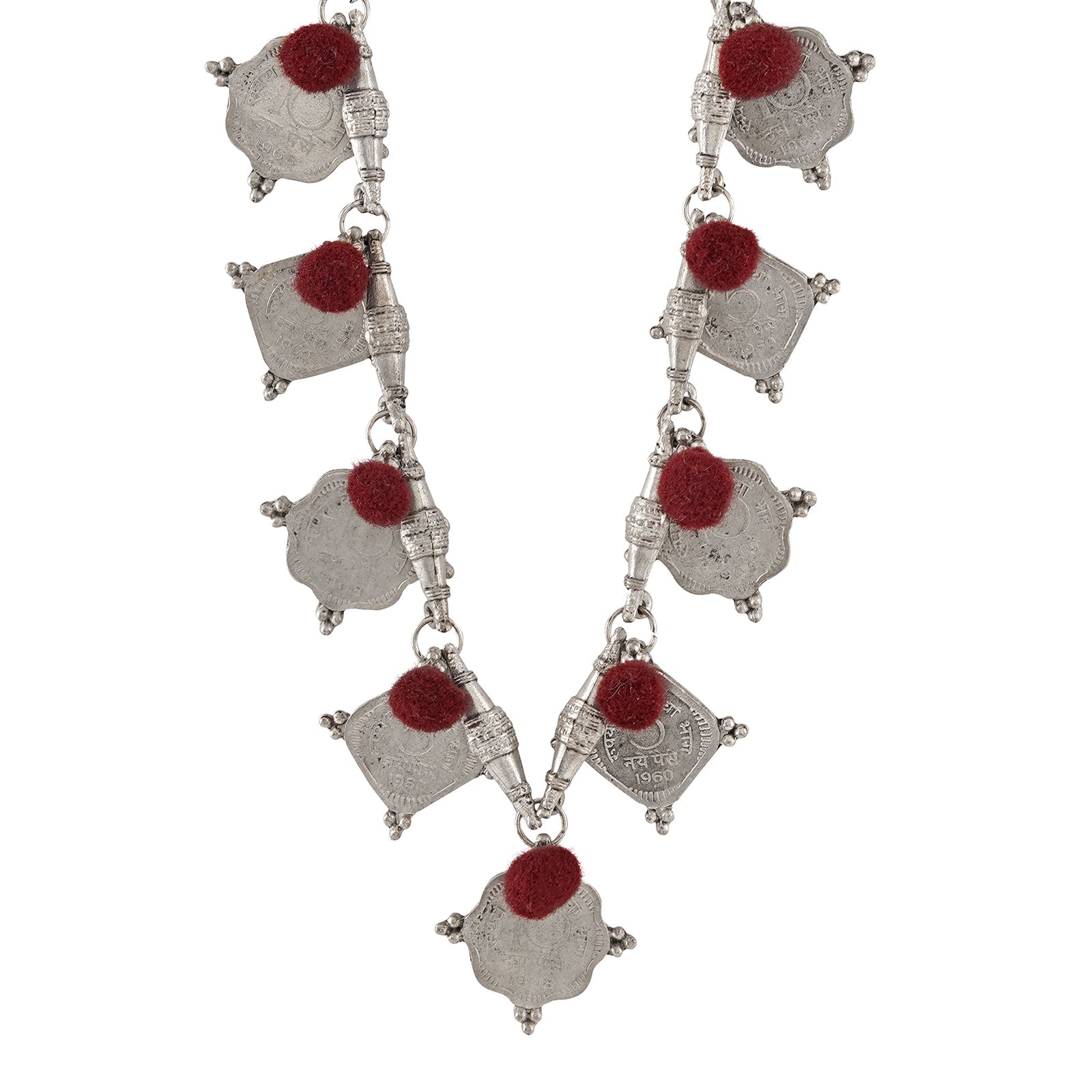 Teejh Kumbha Coin Necklace