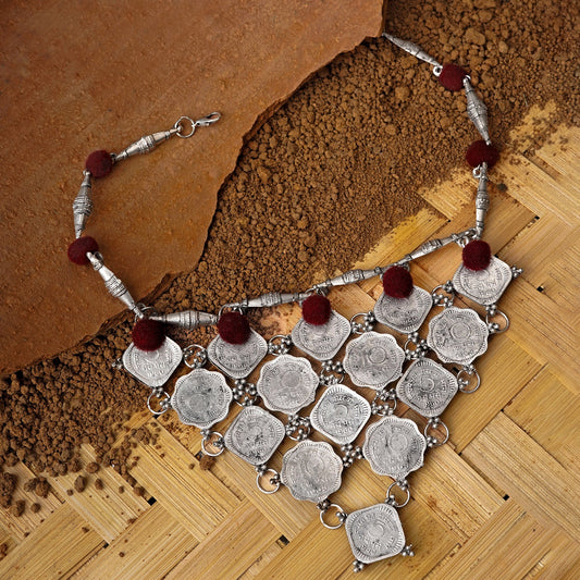 Teejh Gandharvin Coin Necklace