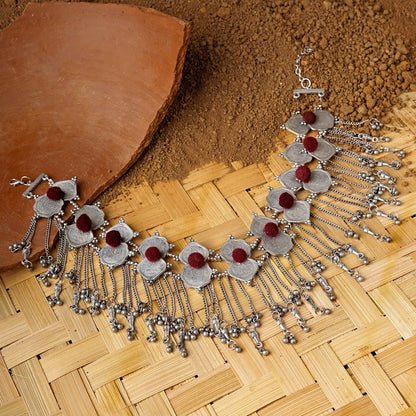 Teejh Mohur Coin Necklace