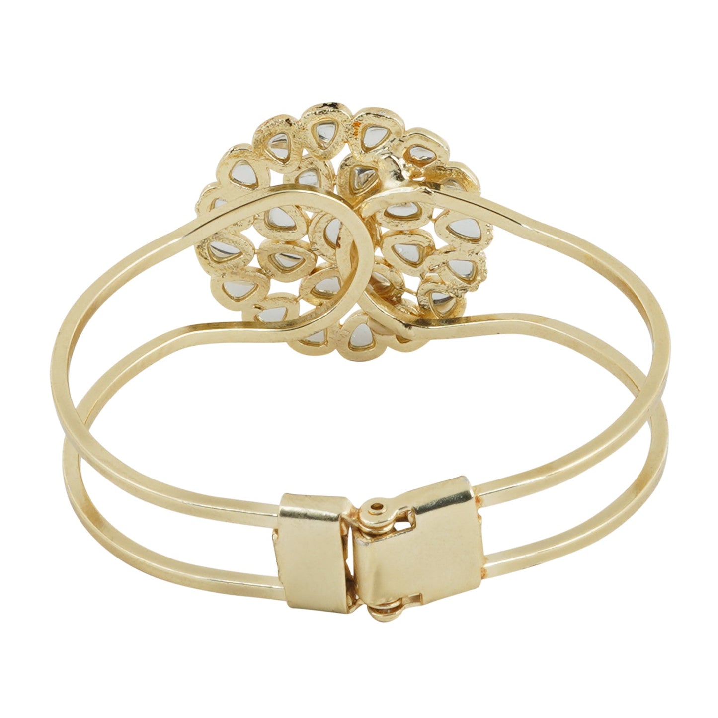 Teejh Niruja Pearl and Polki Bracelet