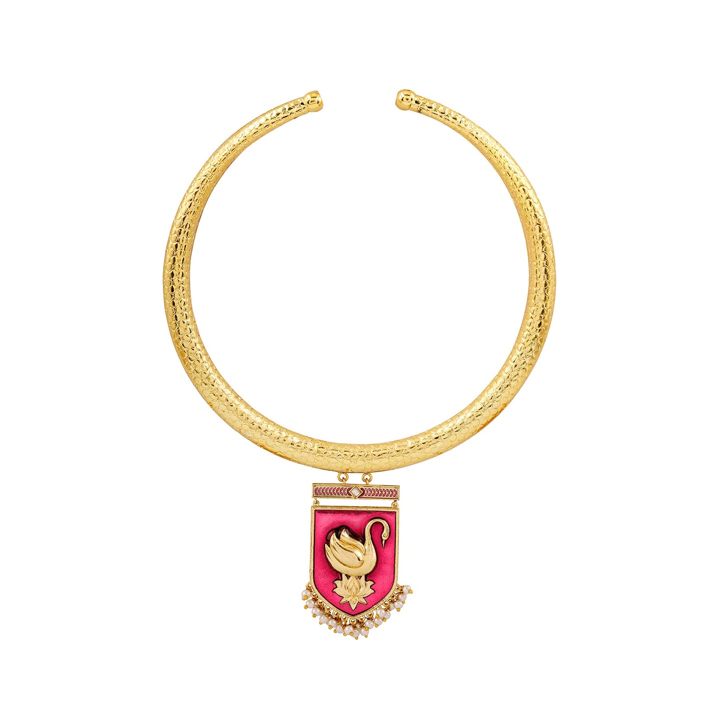 Meri Gaddi Mahaan Fuschia Pink necklace