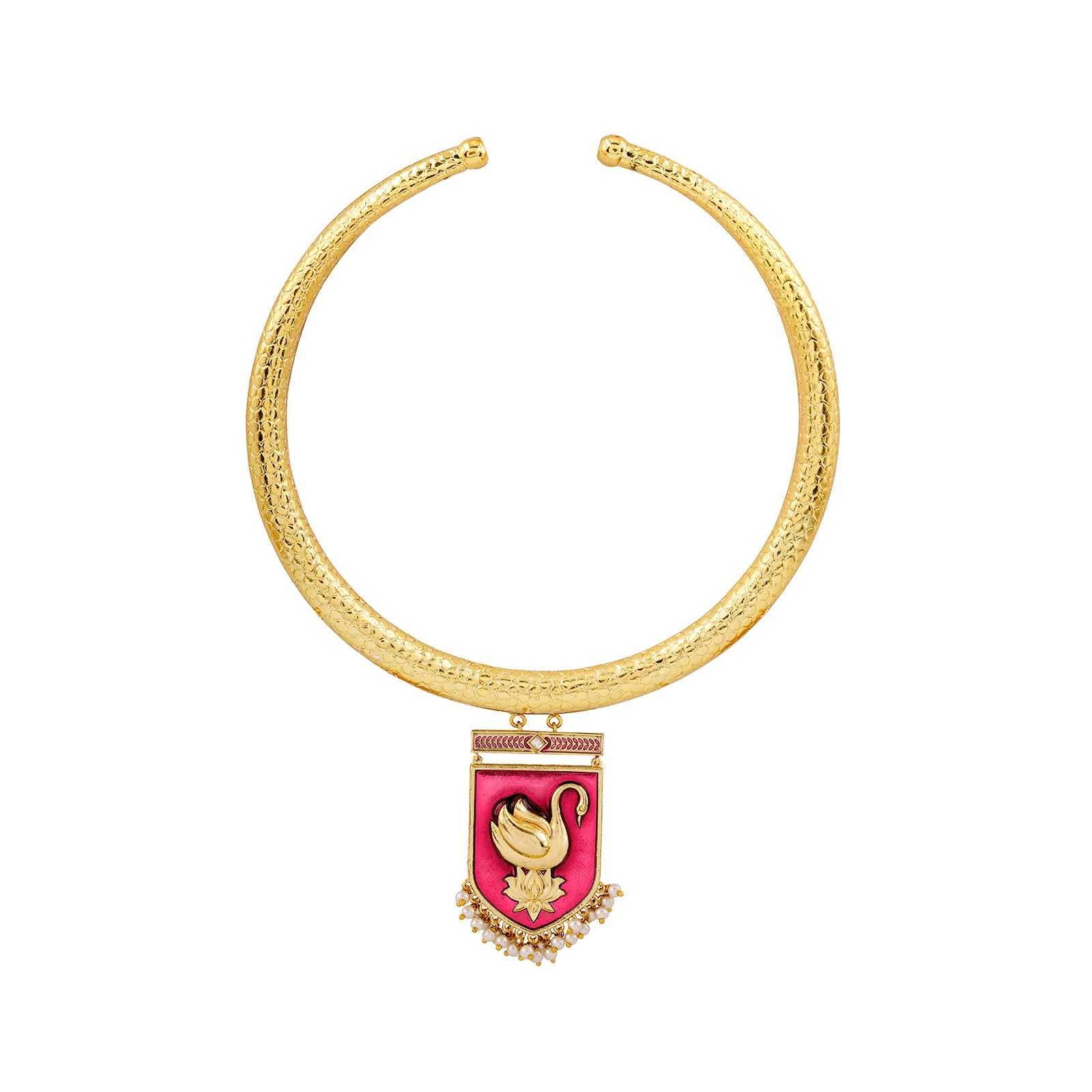 Meri Gaddi Mahaan Fuschia Pink necklace