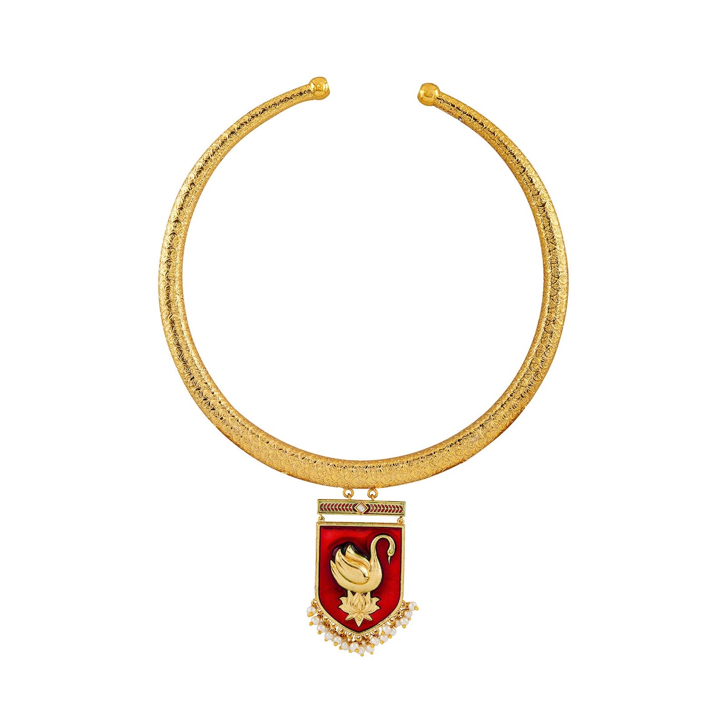 Meri Gaddi Mahaan Maroon necklace