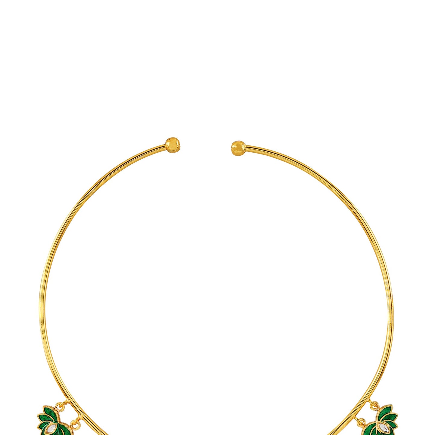 Feeling Jhakaas Green Necklace