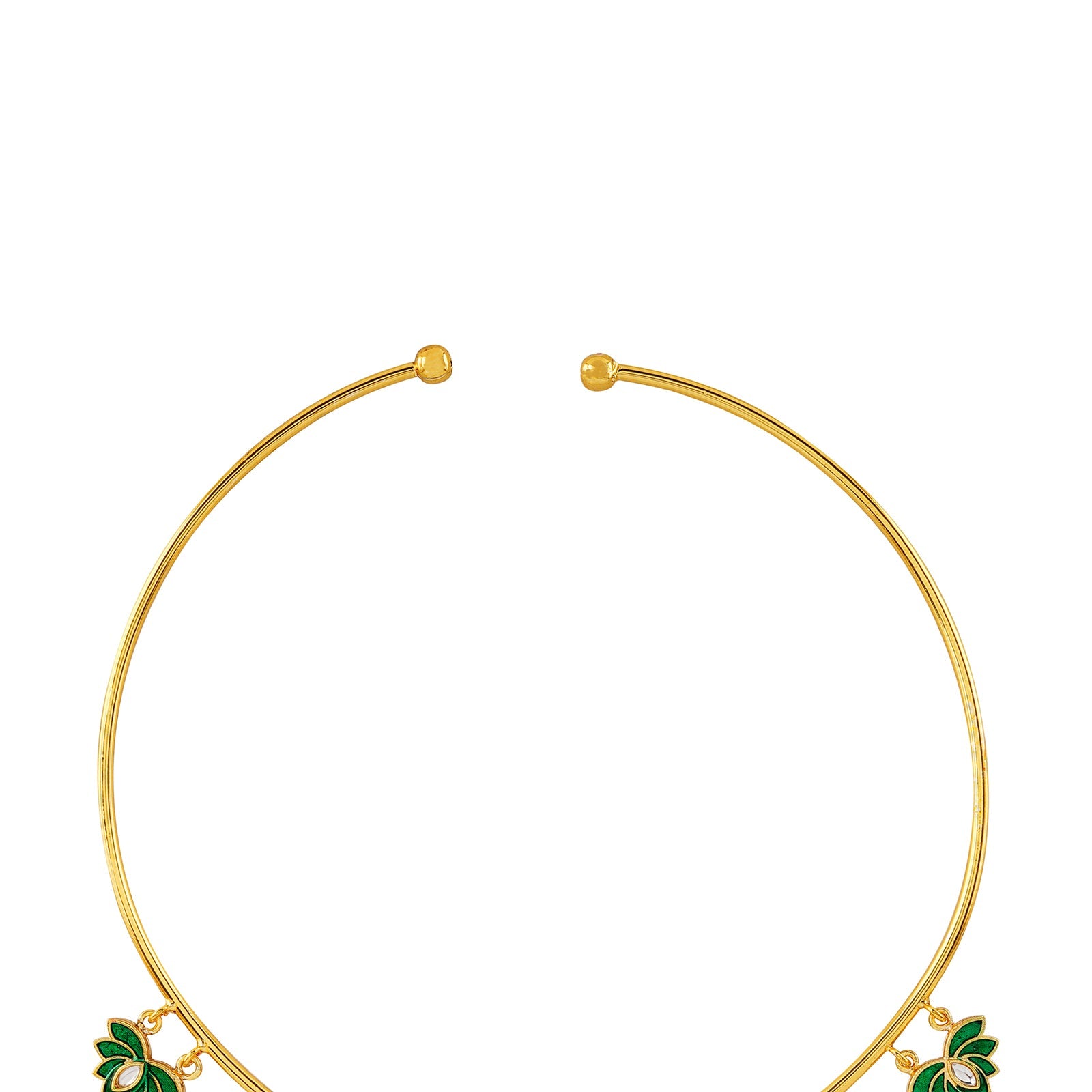Feeling Jhakaas Green Necklace