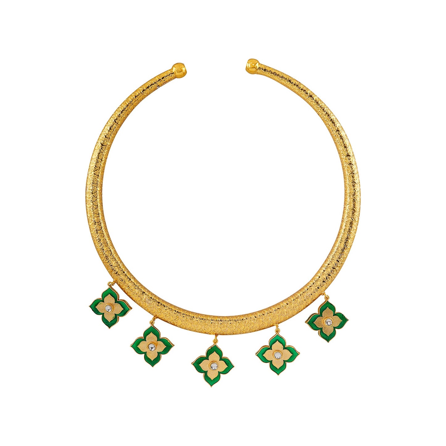 Superphool Hu Main Green Necklace