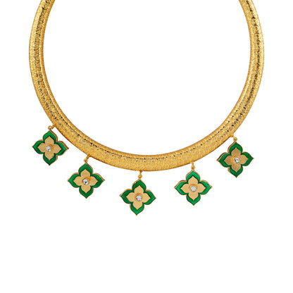 Superphool Hu Main Green Necklace