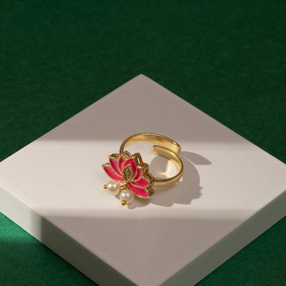 Genda Phool Fuschia Pink Ring