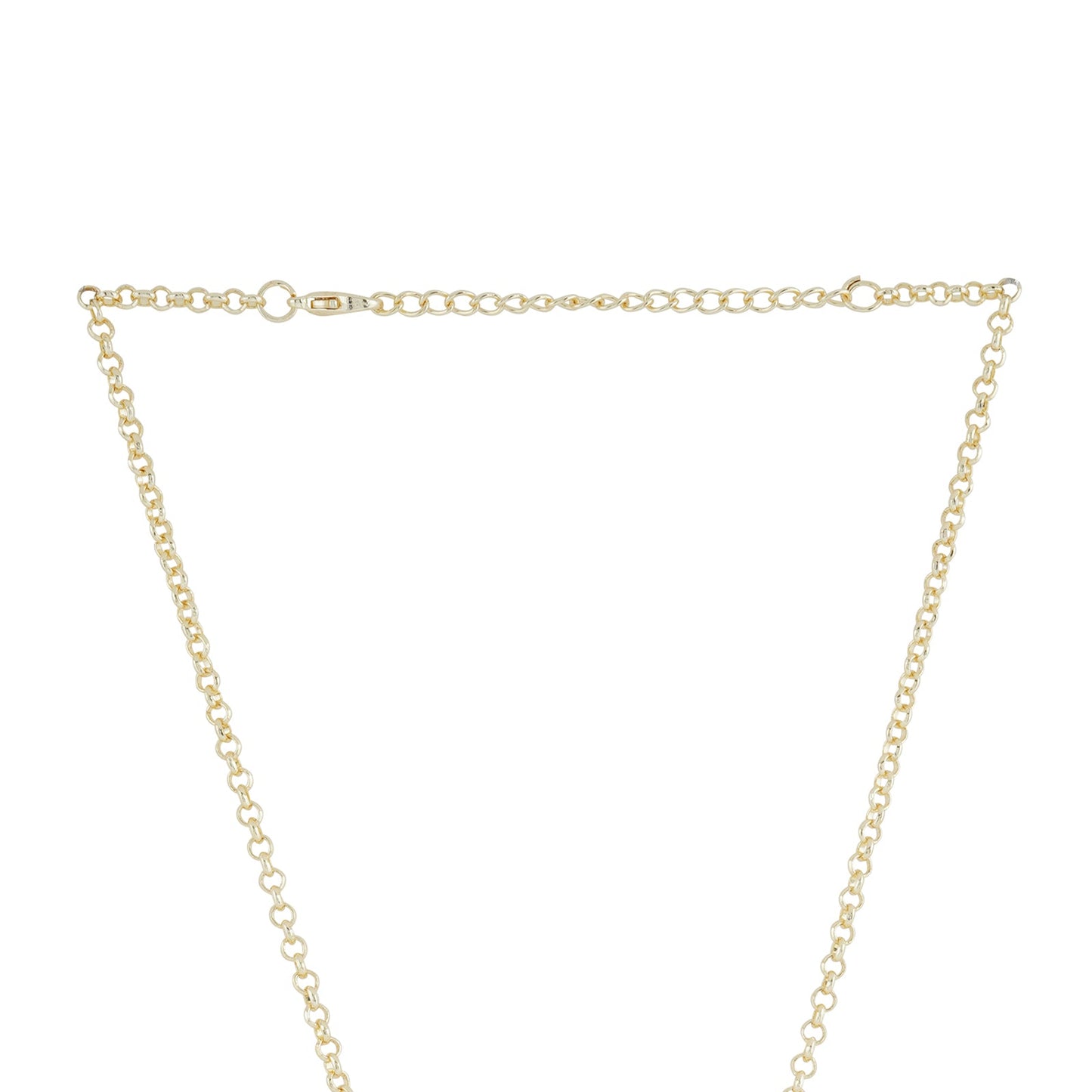 Teejh Yadavi Pearl and Polki Necklace