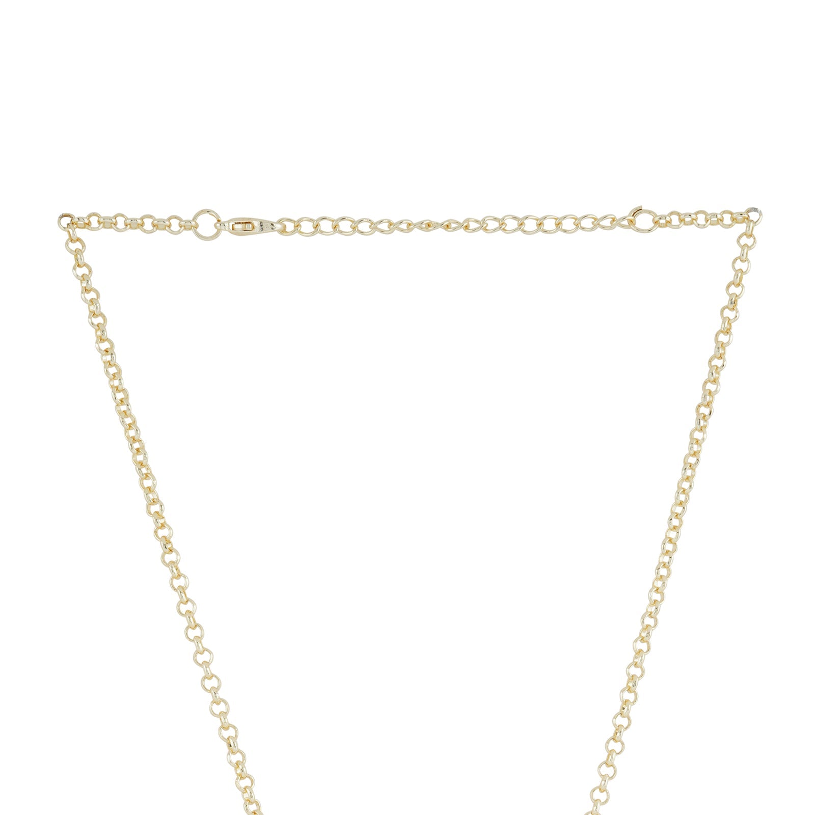 Teejh Yadavi Pearl and Polki Necklace