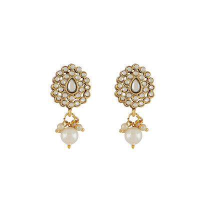 Teejh Gaekwar White Gold Earring