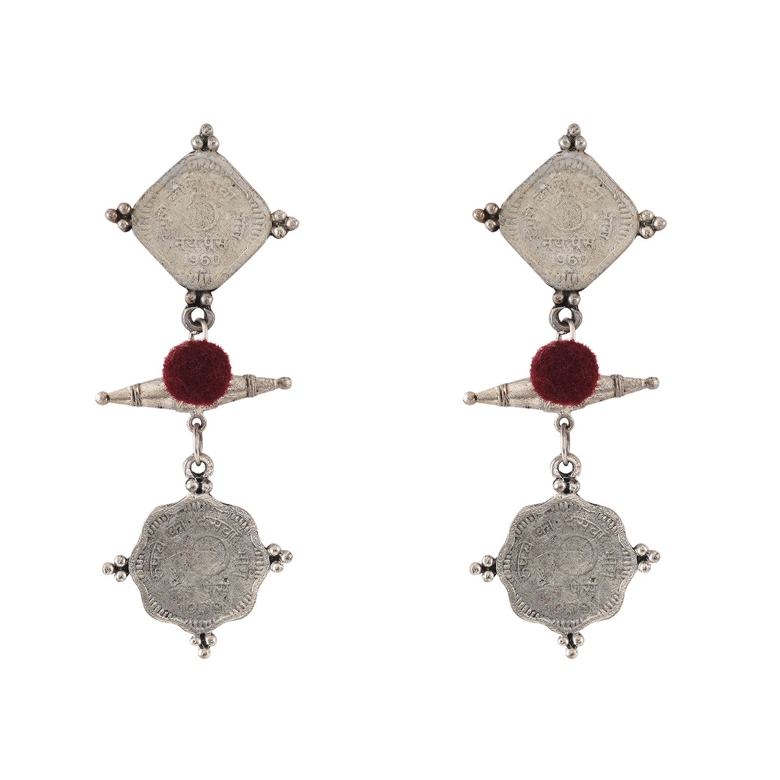 Teejh Swarna Coin Earrings