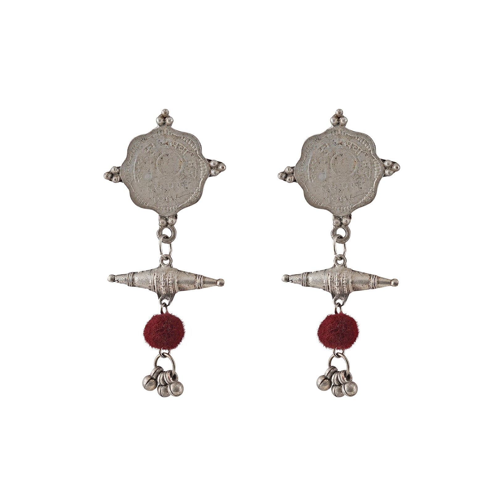Teejh Varaha Coin Earrings