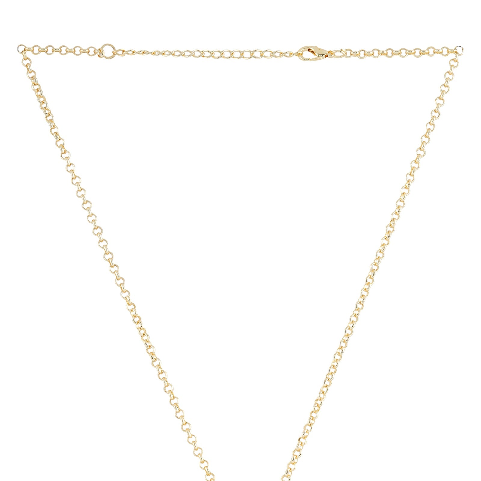 Teejh Yutika Pearl and Polki Neckalce