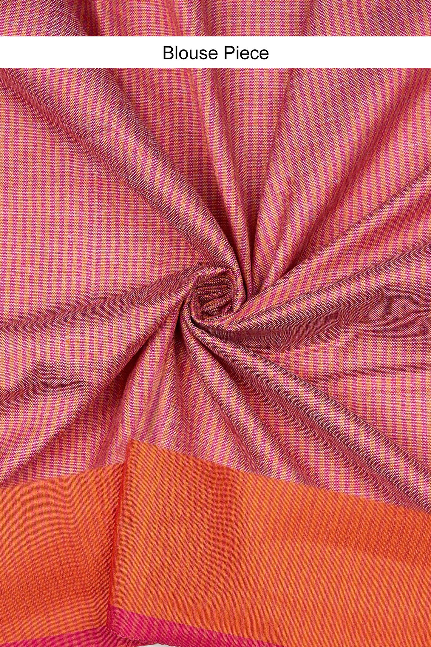 Teejh Atrangi Pink and light blur Color Block Saree