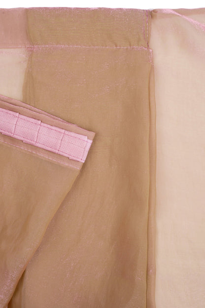 Ravanya Pastel Pink Pre-Draped Saree