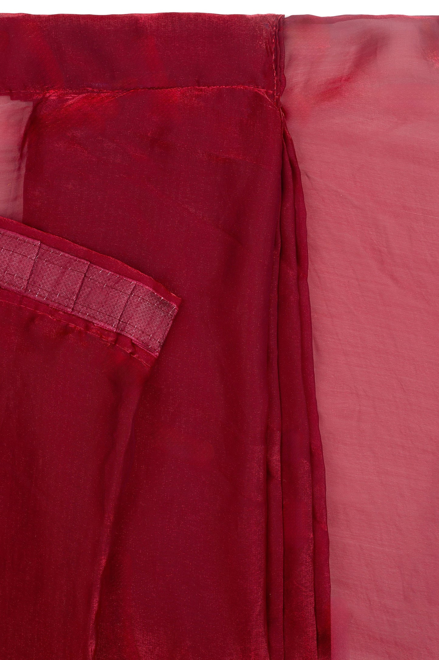 Lavitha Maroon Pre-Draped Saree