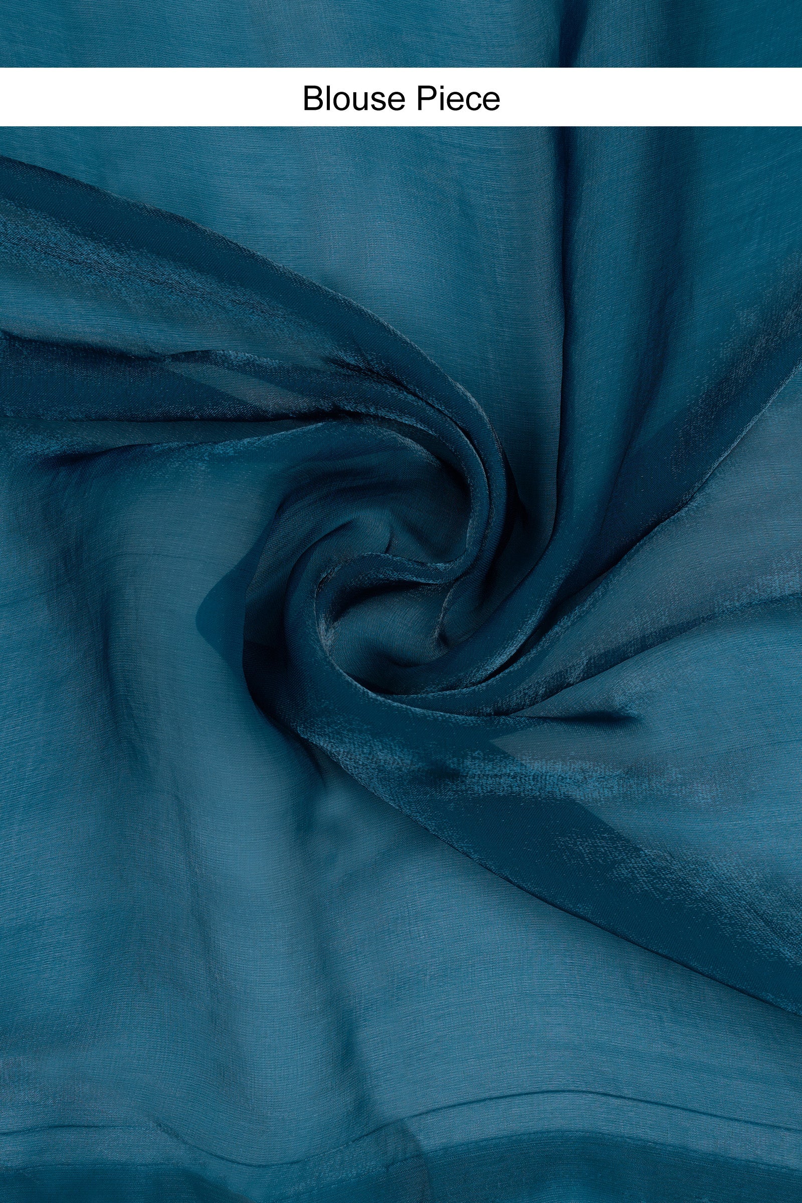 Mahisha Blue Pre-Draped Saree