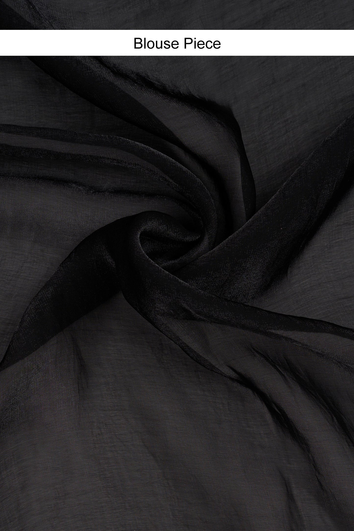Yagnika Black Pre-Draped Saree