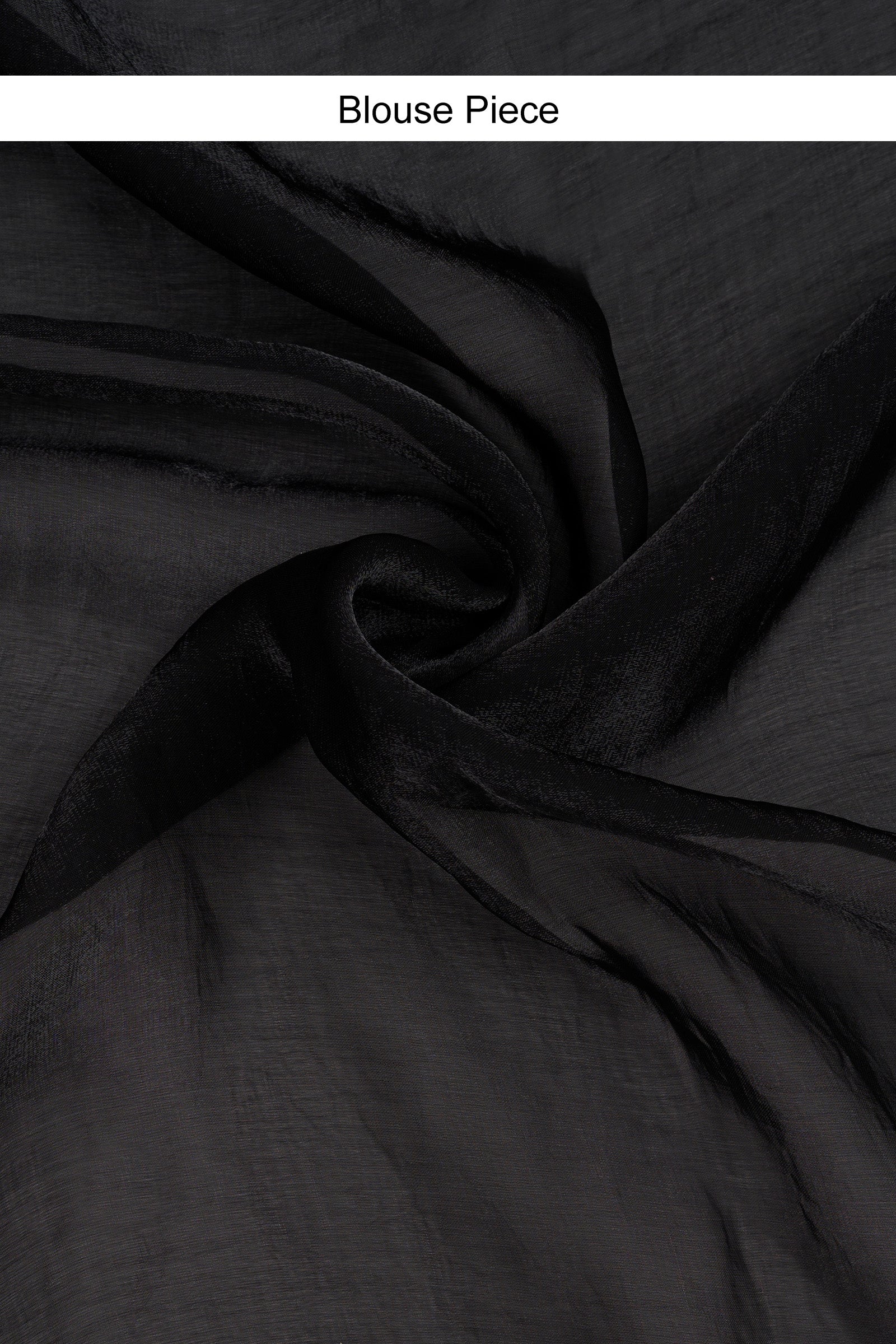 Yagnika Black Pre-Draped Saree