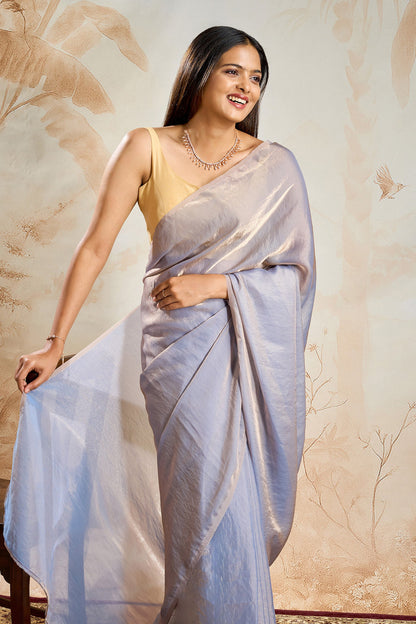 Girika Lilac Pre-Draped Saree