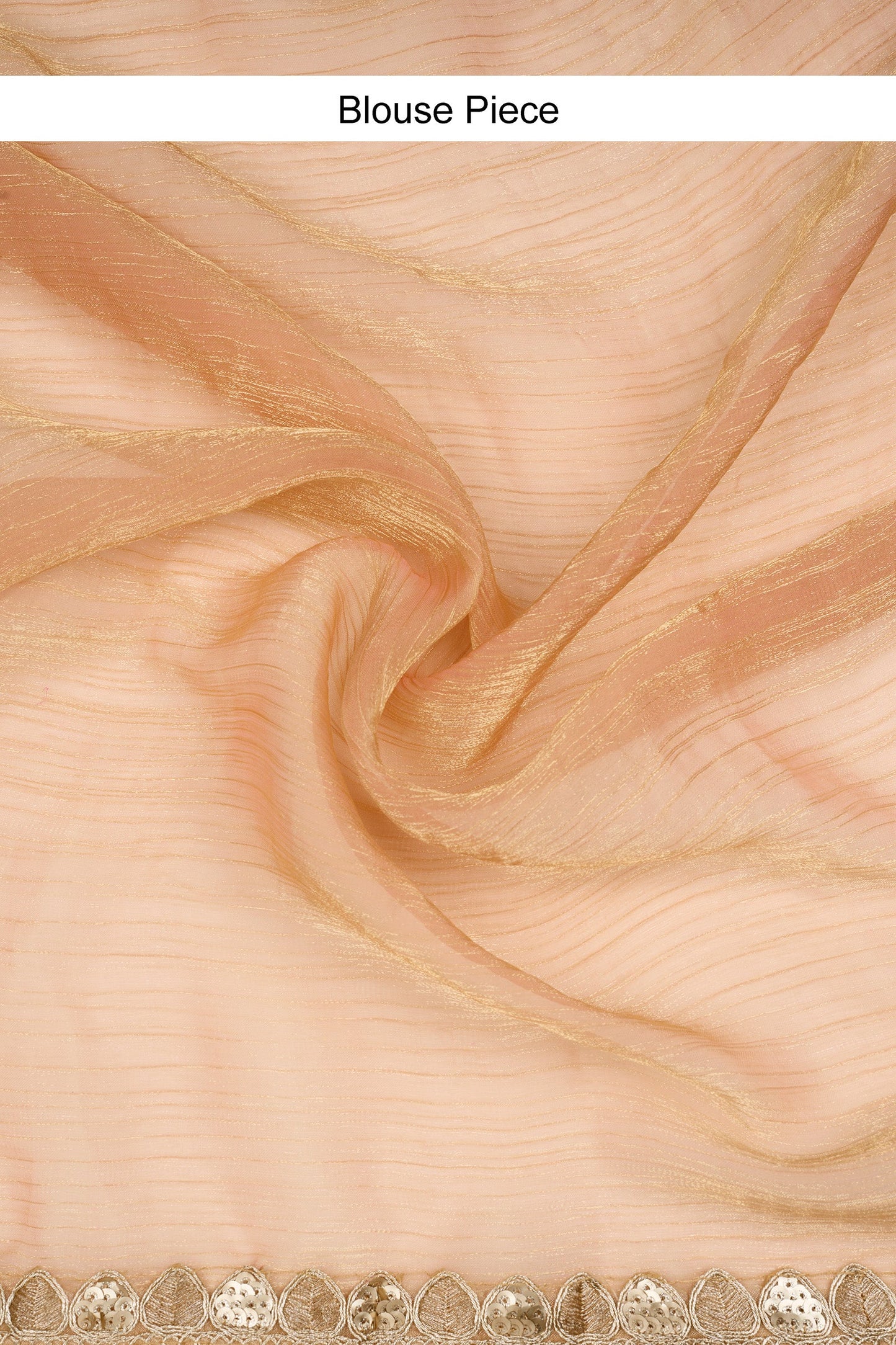 Pragnya Pastel pink Shimmer Chiffon Saree